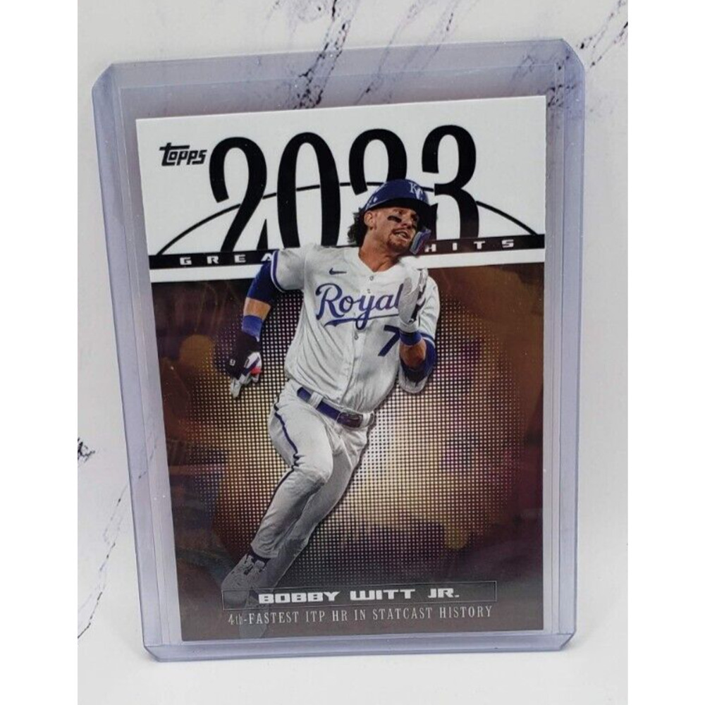 Bobby Witt Jr. 2024 Topps Series 1 Greatest Hits Kansas City Royals #9